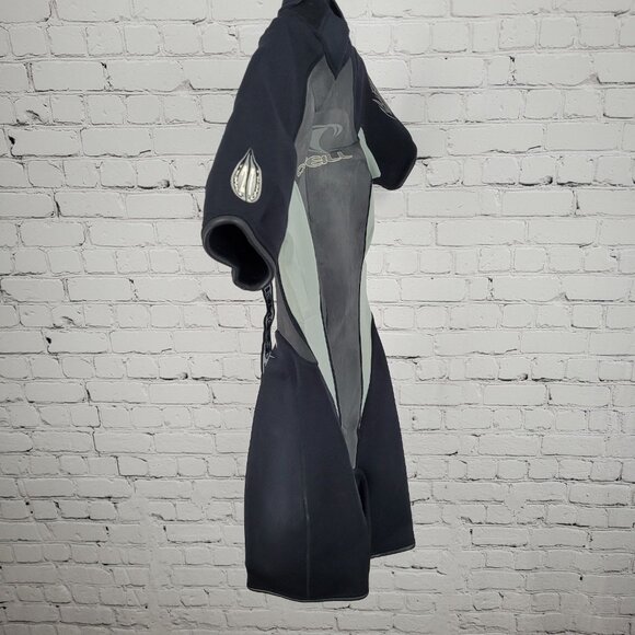 O'Neill Black & Grey Elite 2/1 MM Zipped Shorty Dive Wetsuit Youth Kids Size 8 - Picture 12 of 12